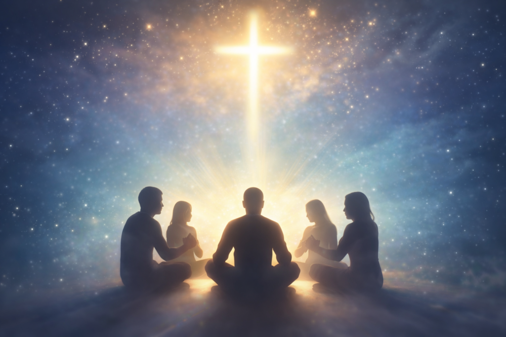 intercambio espiritismo comunion espiritual oracion colectiva